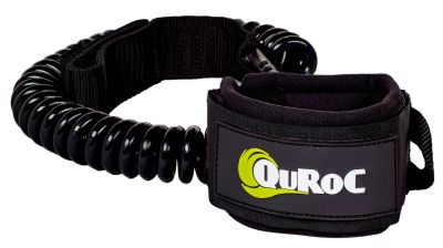 Quroc 8ft Coiled SUP Leash (original logo)