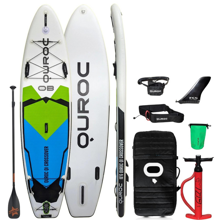 Quroc Qi Crossover 10'6 Inflatable Paddle Board Package