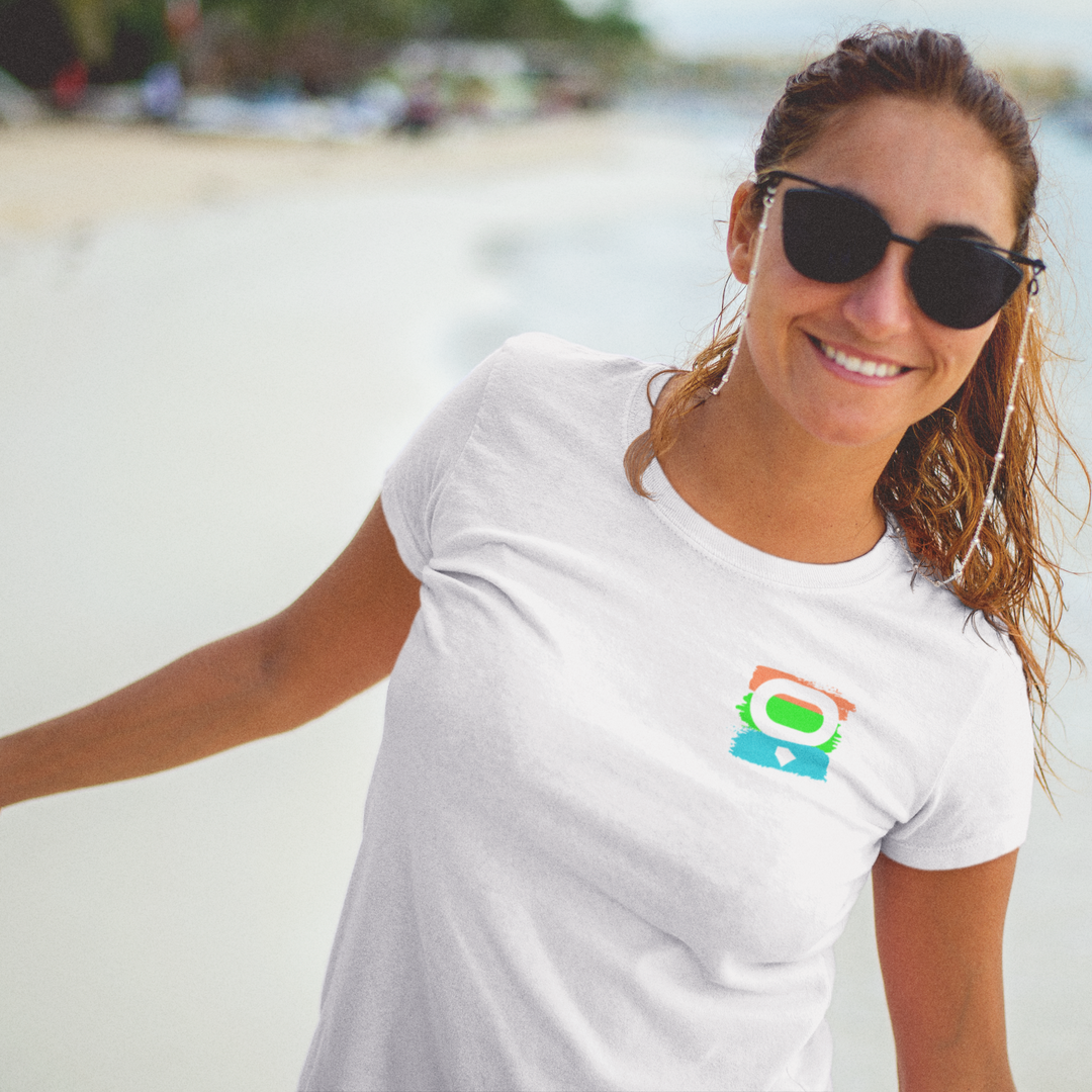 Quroc Brand Colours Paddle Board T-Shirt